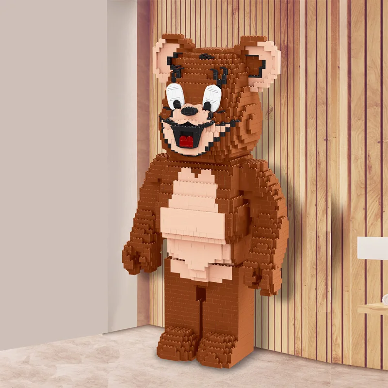 Модель Джерри-мыши Том кот MOC Классическая анимационная мультяшная серия