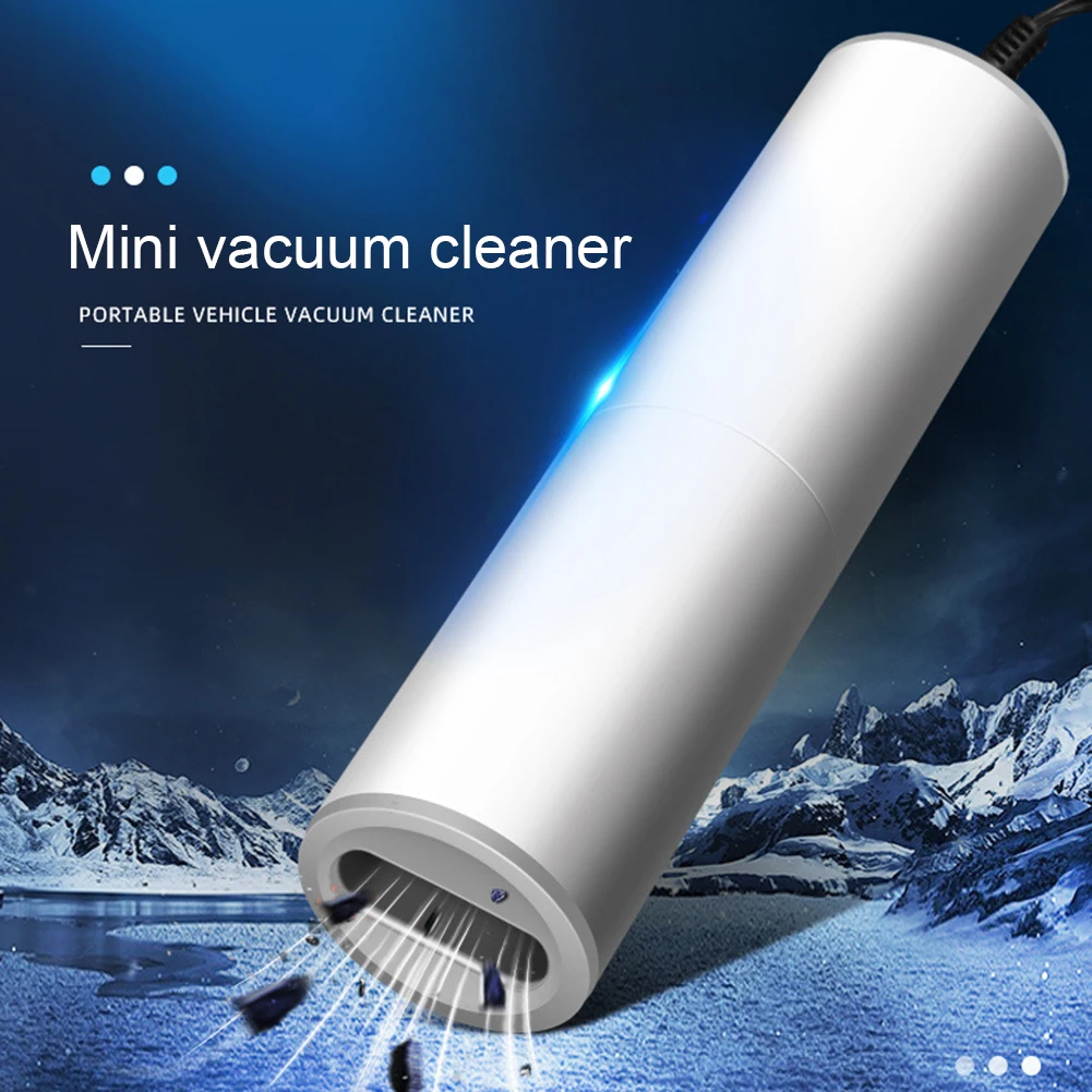 

Mini 7000PA Vacuum Cleaner Cordless 120W Strong Cyclone Suction Portable Rechargeable Vacuum Cleaner Wet/Dry Auto for Car Home