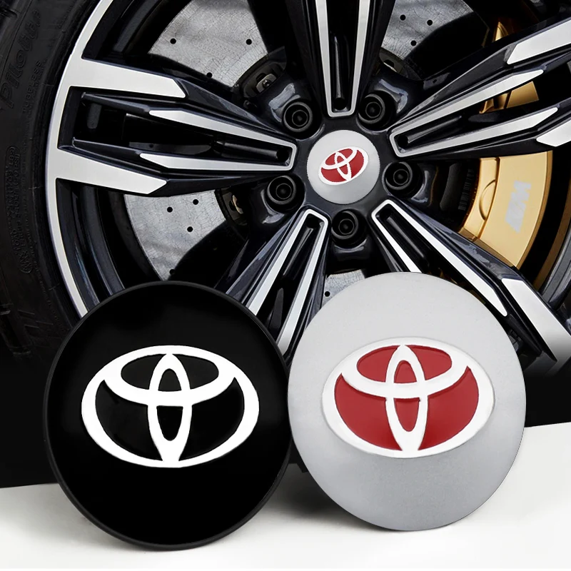 Наклейка на обод для Toyota Corolla camry 40 rav4 prius highlander Previa RAV4 4 шт. 60 мм |