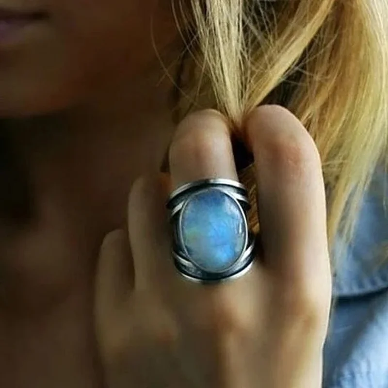 CAOSHI гипербольная овальная форма яйца красочное кольцо из смолы для женщин