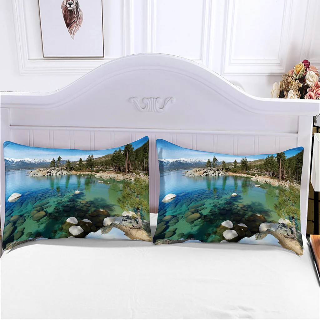 Комплект постельного белья ALWSREH для дома роскошный пододеяльник постельное