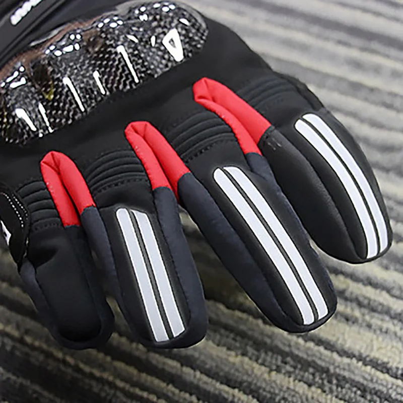 

Cycling Gloves Full Finger Thick Thermal Touch Screen Windproof Waterproof Motorcycle Riding Protective Glove Accessories