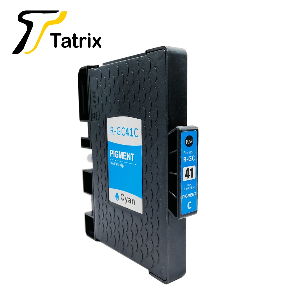Картридж Tatrix для Ricoh GC41 совместимый с G 3110DNw/3110 SFNw/3100SNw/2100N/3110DN/7100DN пигментными