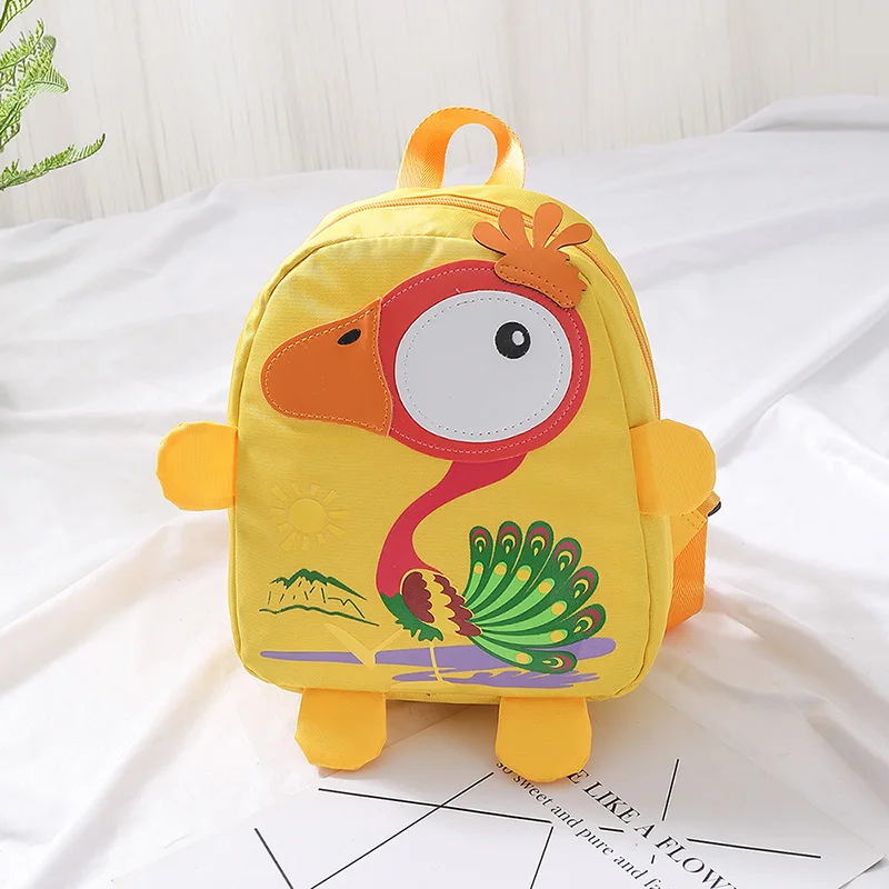 

Toposhine Peacock Design Baby Girl Backpack Made of Nylon 2020 New Kindergarten Cute Small Backpack Girl's Mini Book Bags