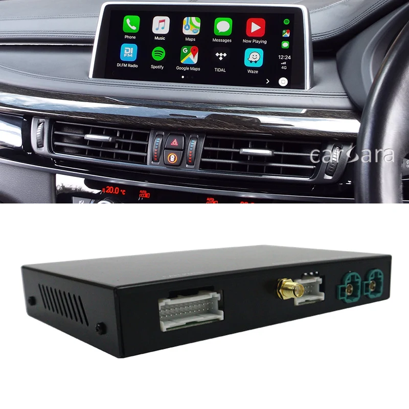 Bluetooth iphone carplay адаптер X6 M E71 2009 2014 CIC система автомобильного видео OEM интеграция