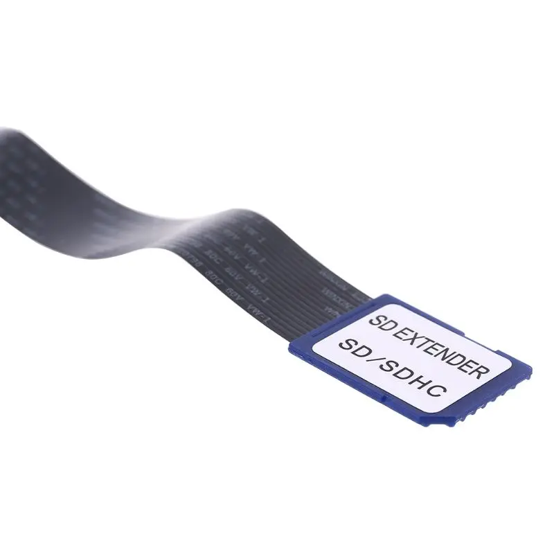 

C5AB SD card male to TF FeMale Flexible Memory Card Extension cable reader