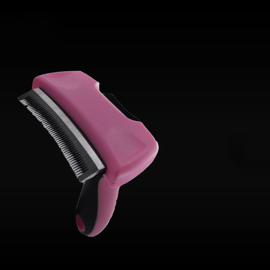 

2021 New Pet Hair Remover Combs Cat Grooming Brush Deshedding Tool Comb Edge Trimming Floating Hair Dog Cat Brush