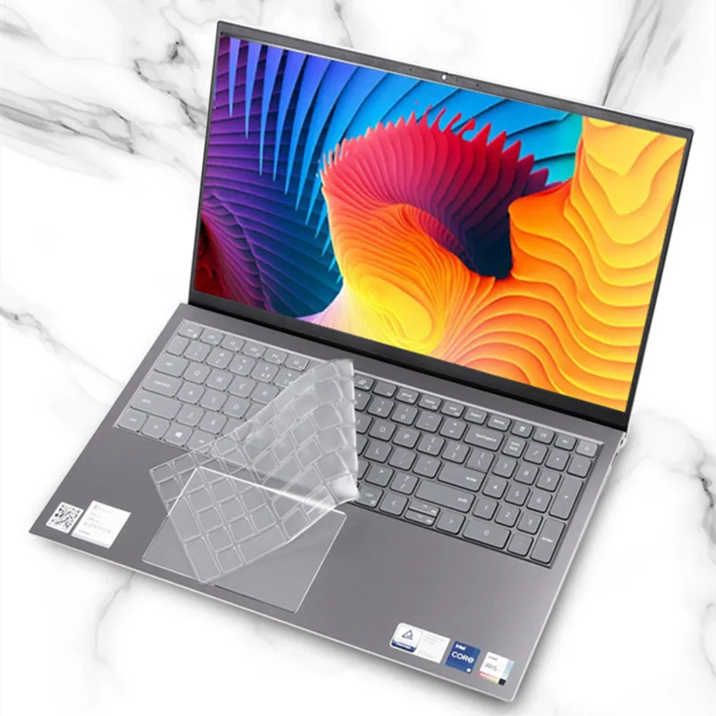 Для клавиатуры ноутбука из ТПУ чехол для защиты кожи Dell inspiron 15 5510 5515 5518 и DELL 16 PLUS 7610