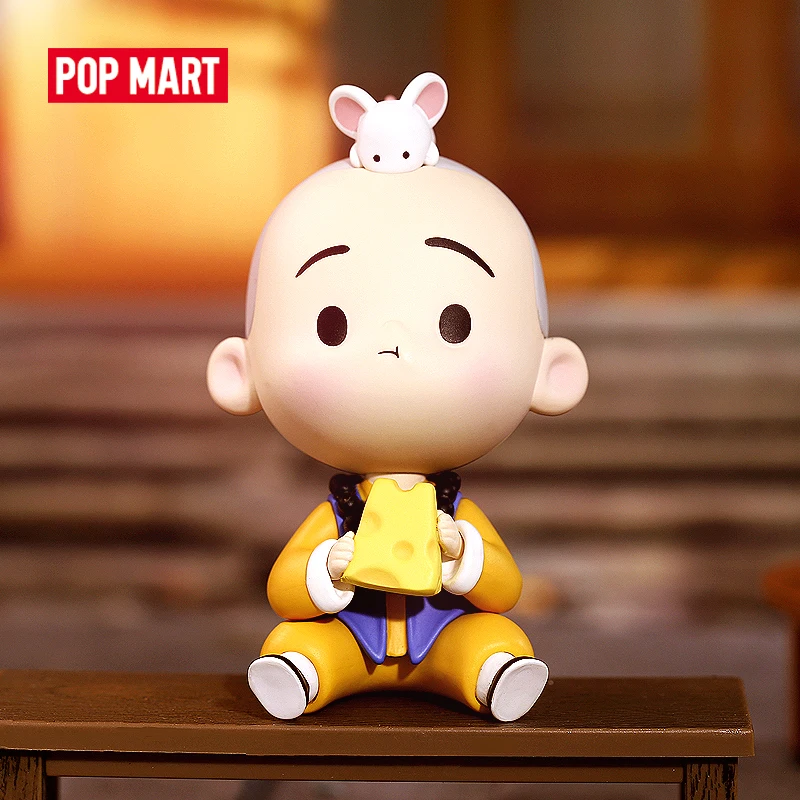 

POP MART Chanyu Коллекционная кукла из серии китайского зодиака, милые экшн-фигурки животных, бесплатная доставка