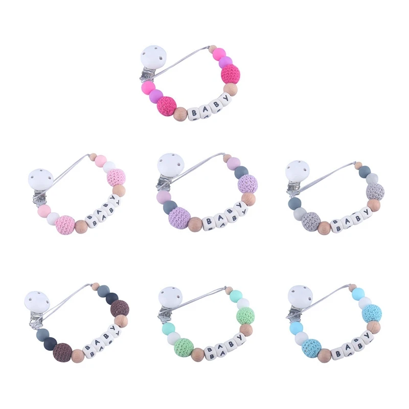 

Детская Цепочка-прорезыватель для соски-пустышки