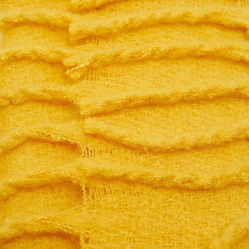 Новинка Осень зима 2020 женский шарф с имбирной кисточкой украшение имитация