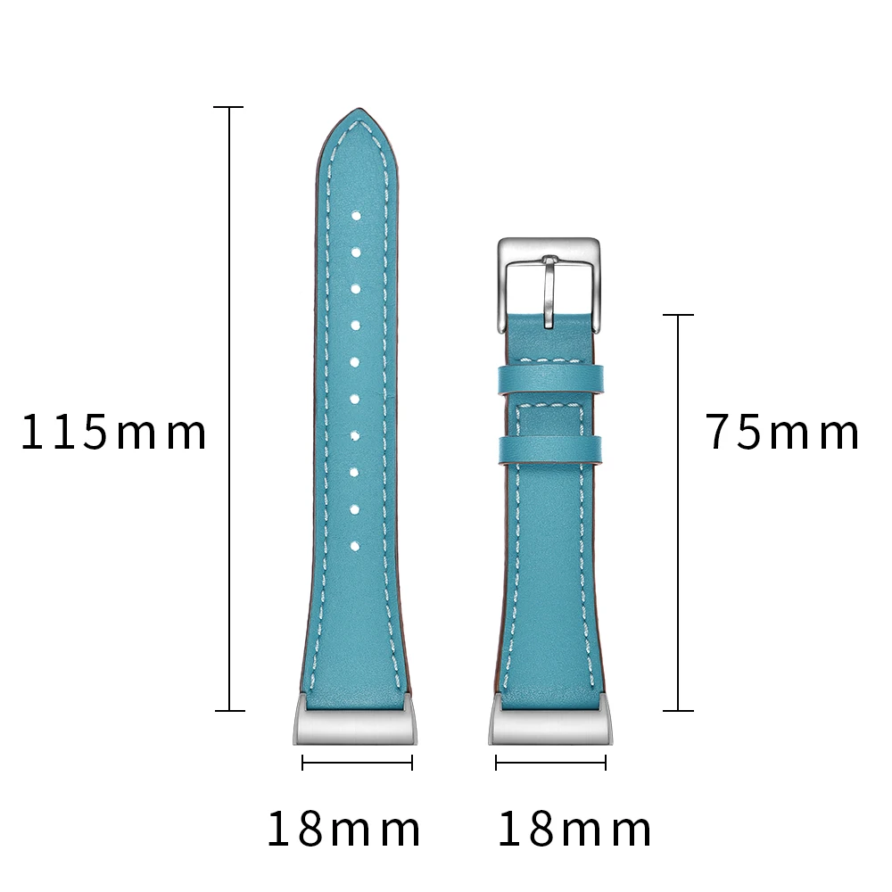 Кожаный ремешок для браслета Fitbit charge 2 кожаный ремешок для Fitbit charge 3 ремешок умный Браслет Смарт-часы ремешок на запястье