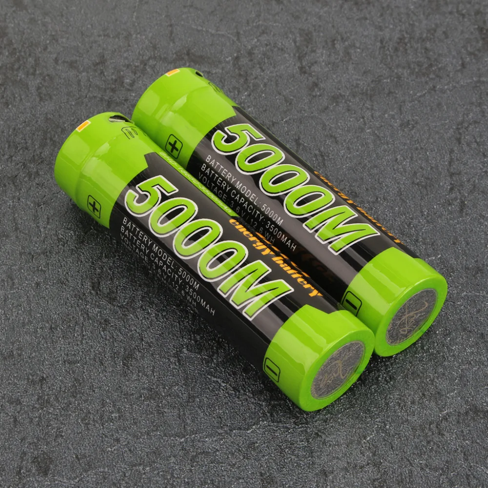 5 шт. USB 5000M 18650 3 7 V 3500mAh Мобильный зарядный аккумулятор Интеллектуальный 4