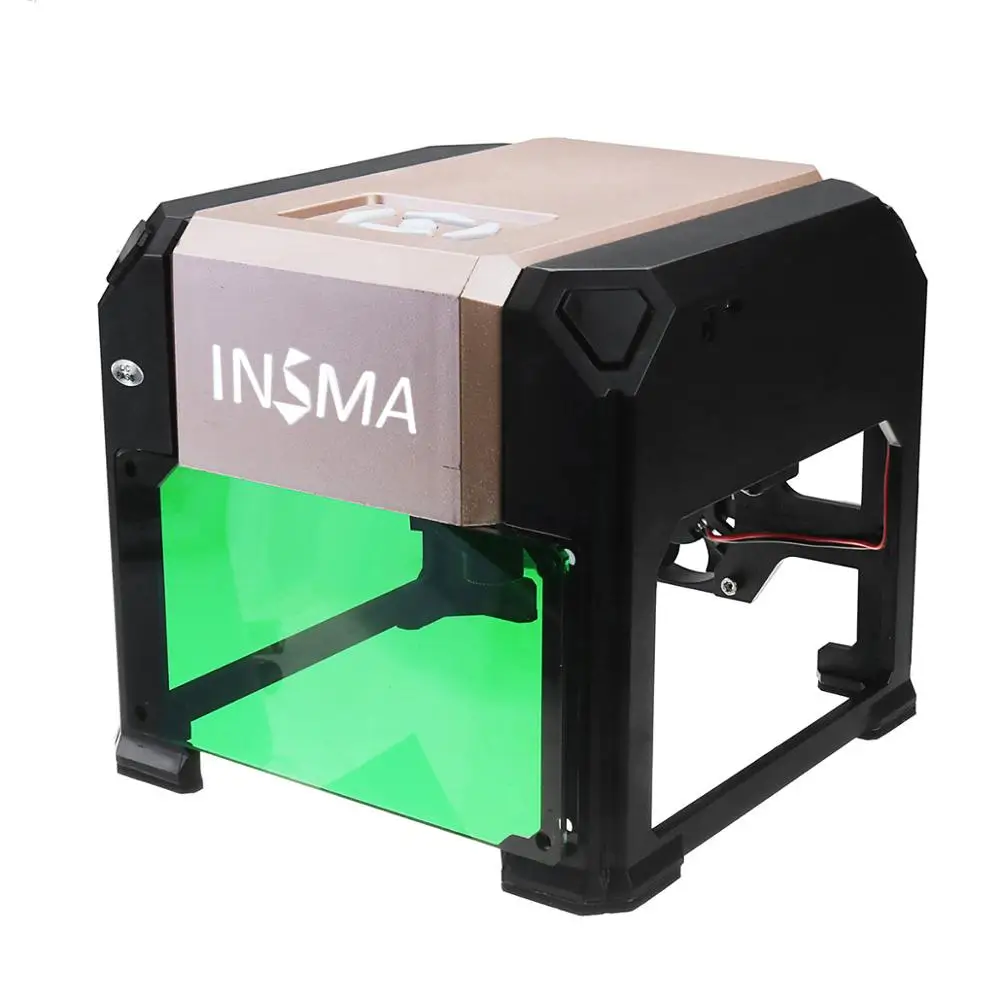 Лазерный гравер 3000 МВт с USB настольный принтер DIY для нанесения логотипа и