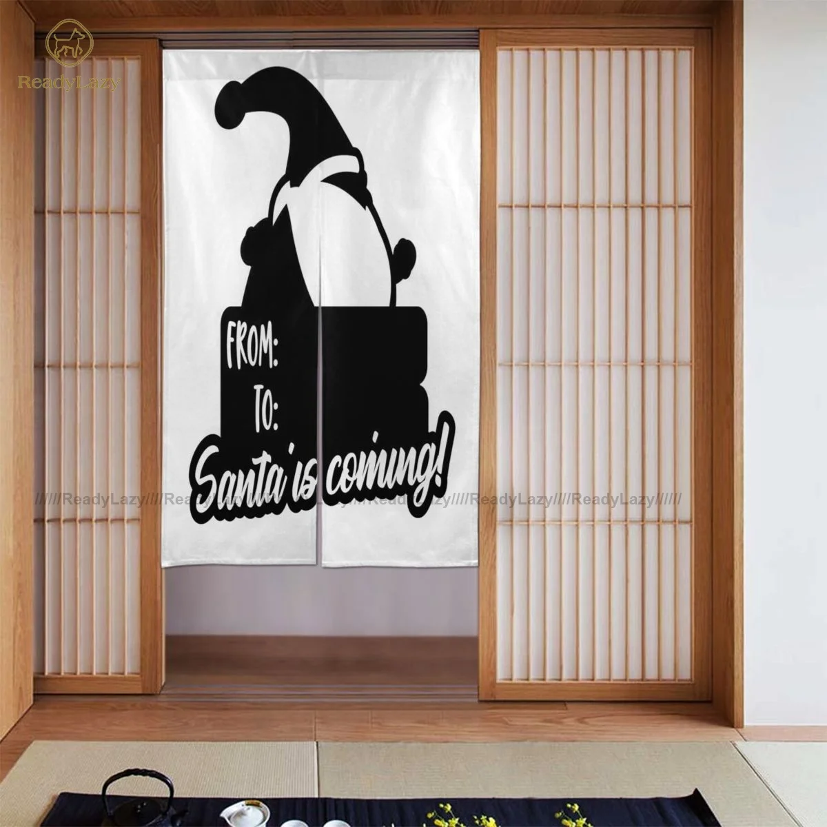 

Winter Is Coming Curtains Entrance Double Door Curtain Washable Modern Curtain