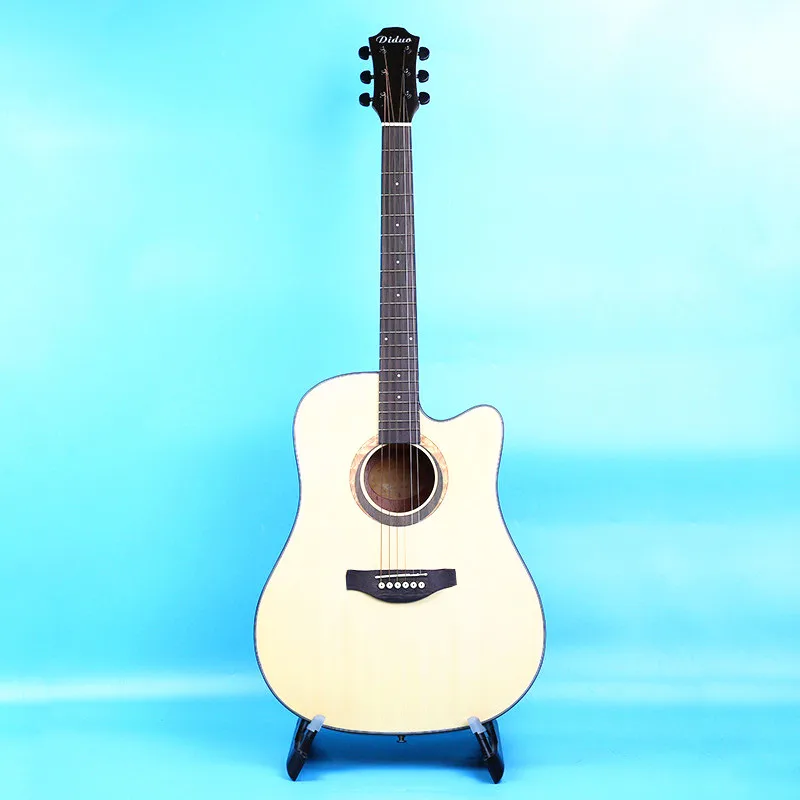 41 дюйм акустическая гитара с грифом из палисандра тюнер струны Жесткий Чехол для