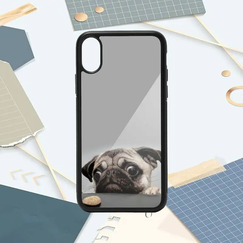 

French Bulldog cute funny girl luxury design cover Phone Case PC for iPhone 11 12 pro XS MAX 8 7 6 6S Plus X 5S SE 2020 XR