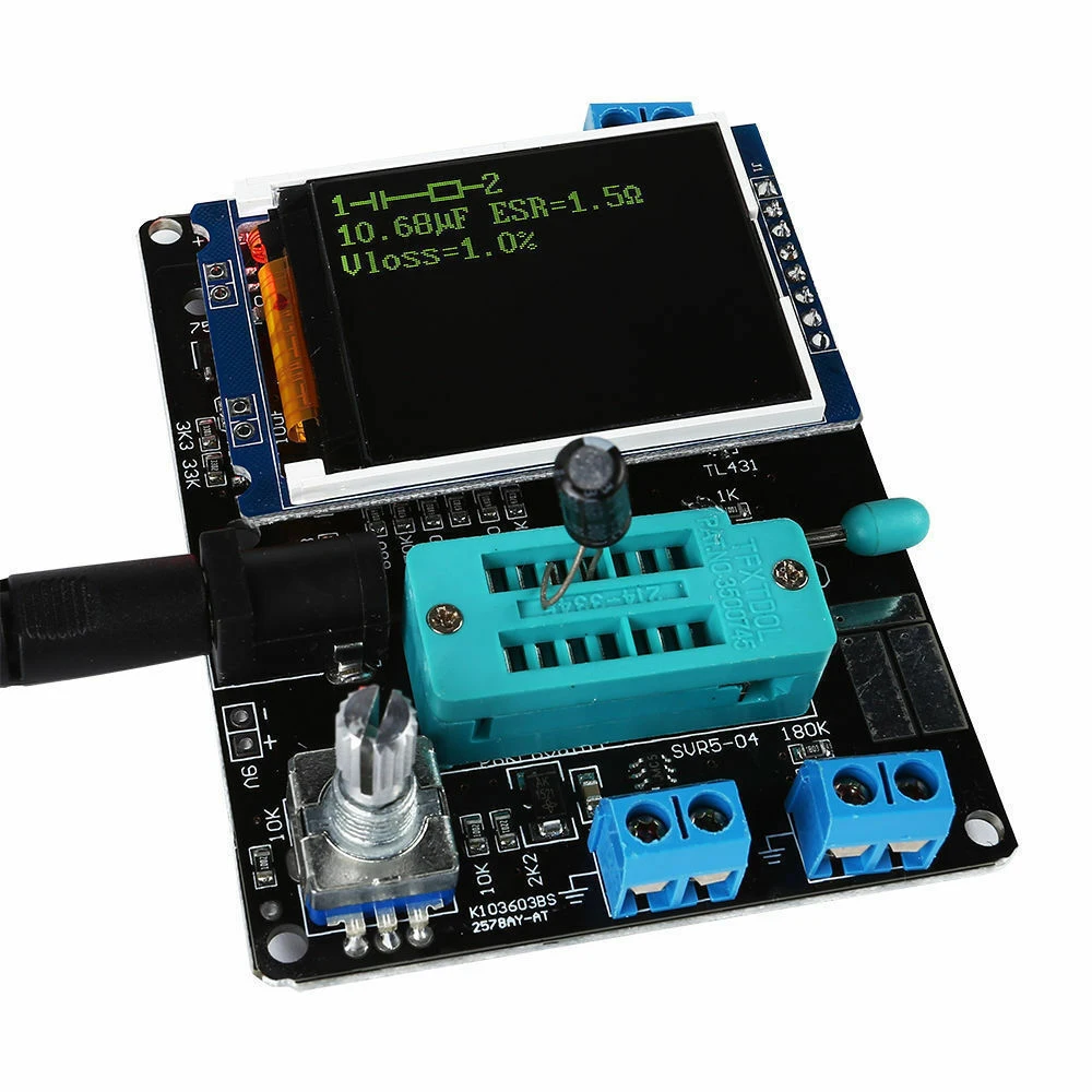 Тестер транзисторов M328 LCD 12864 набор для самостоятельной сборки измеритель