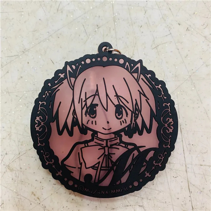 15 Puella Magi Madoka Magica фигурка аниме модель Kaname Madoka Akemi Homura Miki Sayaka Tomoe Mami резиновый брелок подвеска - Цвет: 15