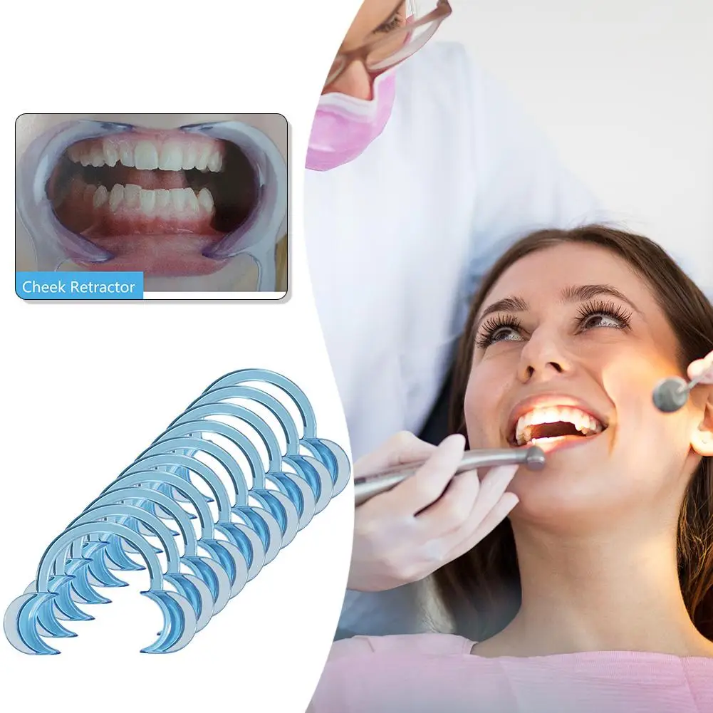 10 шт. многоразовые ремешки для отбеливания зубов губ | Красота и здоровье