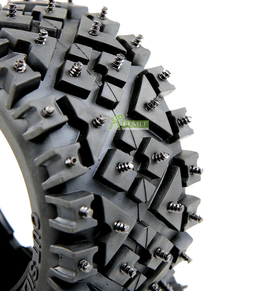 All Terrain Nail Tire Front and Rear Skin Set Fit for 1/5 HPI ROVAN KM BAJA 5B SS | Игрушки и хобби