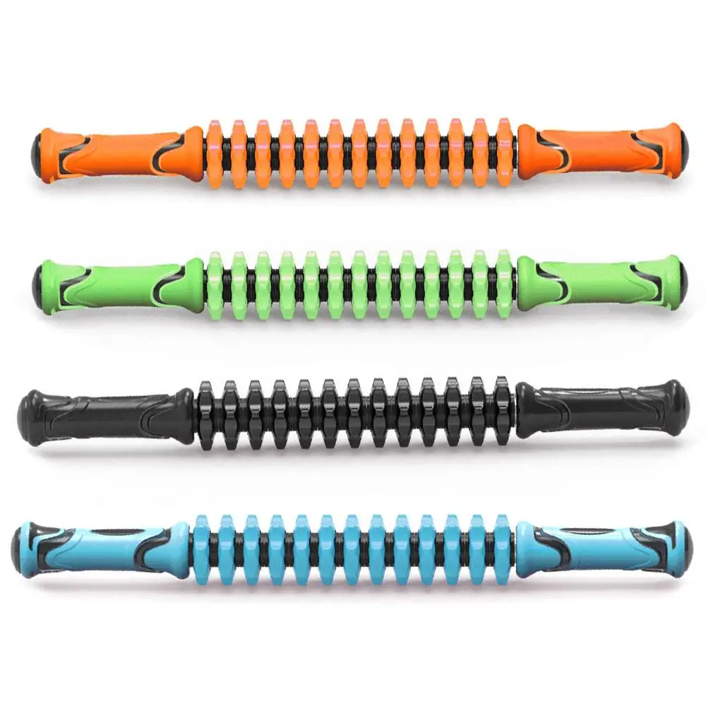 

Massage Roller Massage Stick Fascia Stick Gear TPR Sports Leg Back Lose Weight Durable Allaying Tiredness