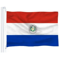 latin america country paraguay flag 90x150cm hanging py the republic of paraguay national flag decoration