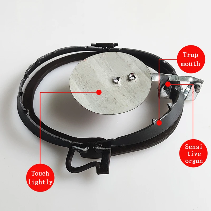Многоразовый зажим для мыши железный крепкий круглый заземления артефакт диких