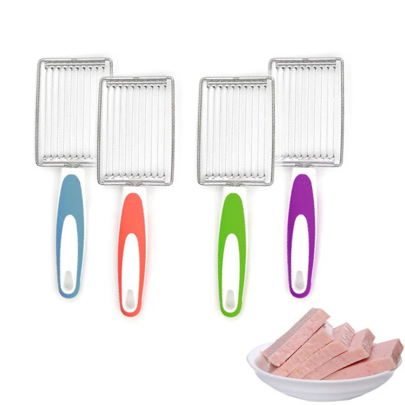 Помидор обед мясо искусство резак для ветчины и фруктов из нержавеющей стали