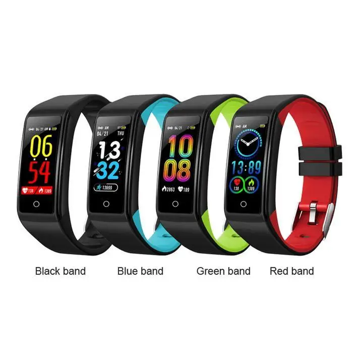 Bluetooth спортивный Браслет Шагомер умный Спортивный Сенсорный экран фитнес трекер