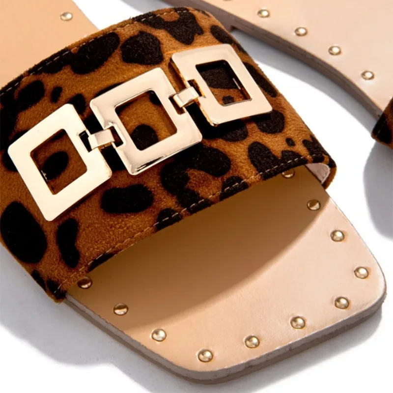 

2021 Summer New Women's Sandals For Girls Flat Open Toe Slippers Women Outdoor Fashion Buckle Beach Shoes Plus Size 41