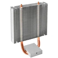 cpu cooler hb 802 2 metal heatsink heatpipes radiator circuit board cooling fin for north bridge motherboard cooler cooling fan