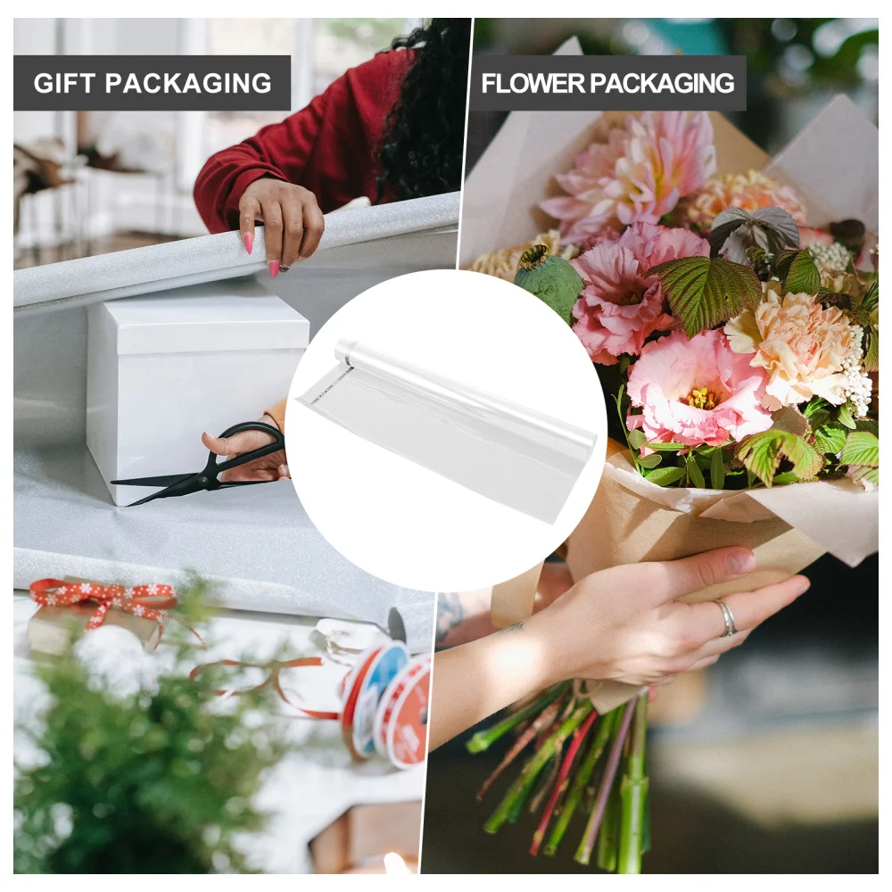 

1 Roll Flower Packing Paper Gift Wrapping Papers Glass Wrapping Papers