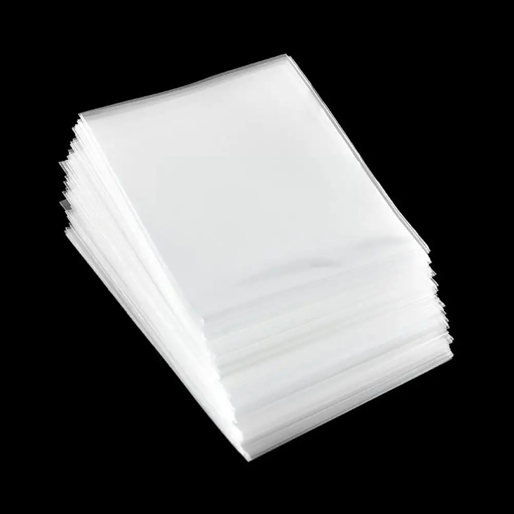 

100Pcs Transparent Collection Card Film Card Set Game Sleeves Card Games Wanzhi Kill Kingdoms Protector Outdoor B8U4