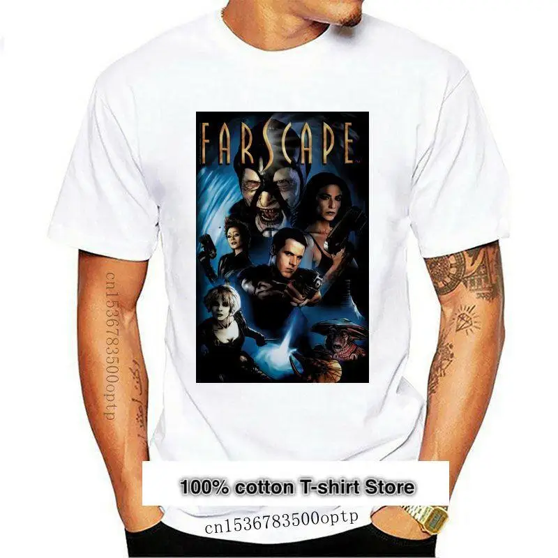 

Camiseta для взрослых с лицензией на Farscape TV Show чехол с героями комиксов, все высокие