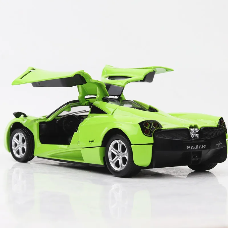 Модель автомобиля Pagani Zonda в масштабе 1:32 металлическая модель звук и светильник