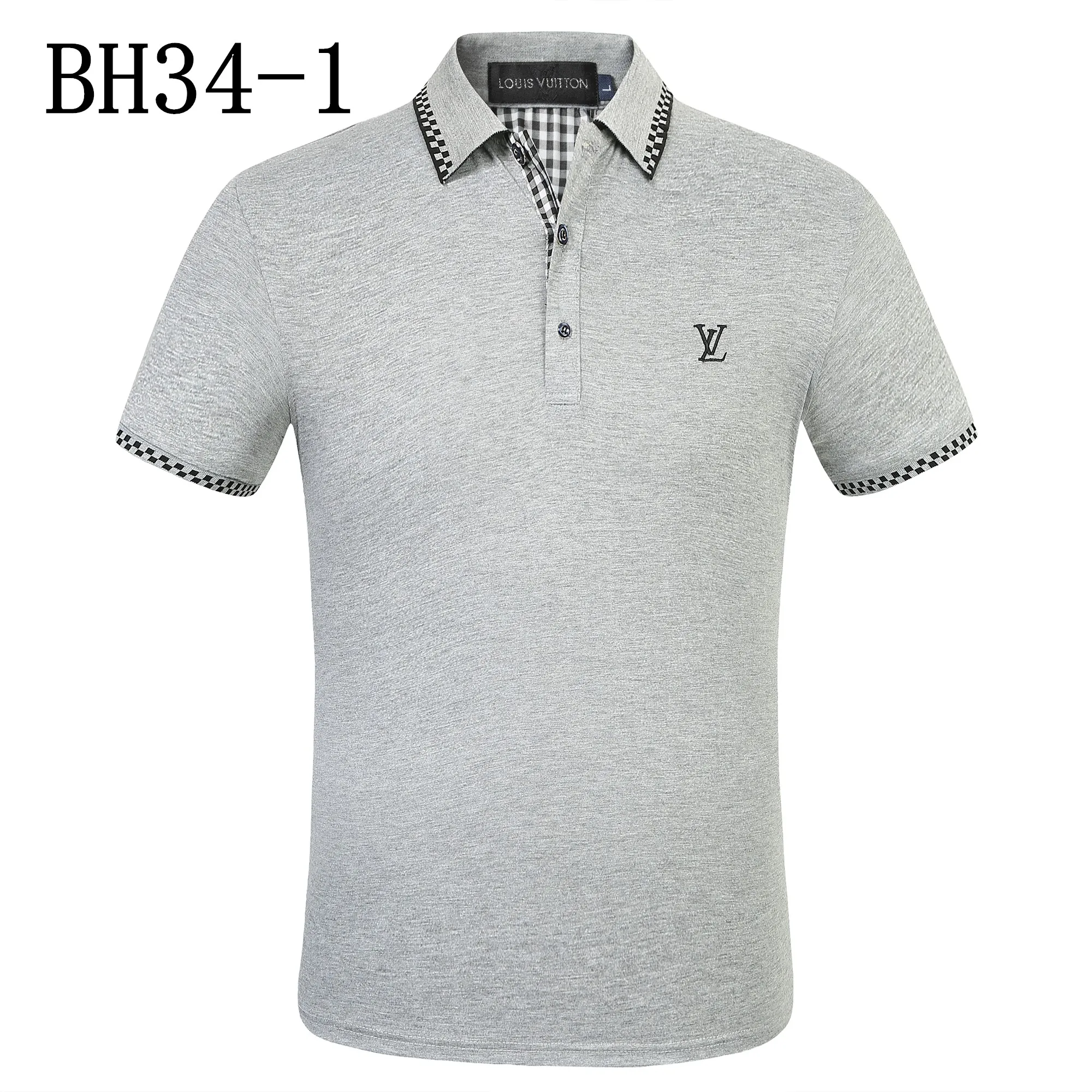 

Men Polo Men Shirt Short Sleeve Polo Shirt Contrast Color Polo New Clothing Summer Streetwear Casual Fashion Men tops