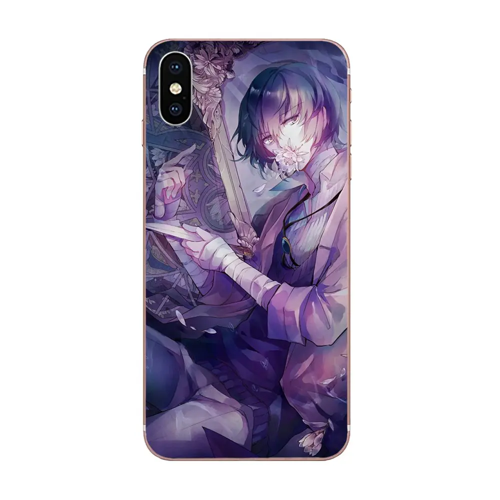 Jp Аниме бангоу страй собаки ТПУ популярный для Xiao mi 3 4 4C 4i 5 5s 5X6 6X8 SE Pro Lite A1 Max x 2 Note