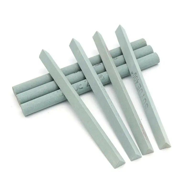 

63HA 2pcs Silicon Carbide Whetstone Knife Stone Sharpening Chisel Millstone Grinding