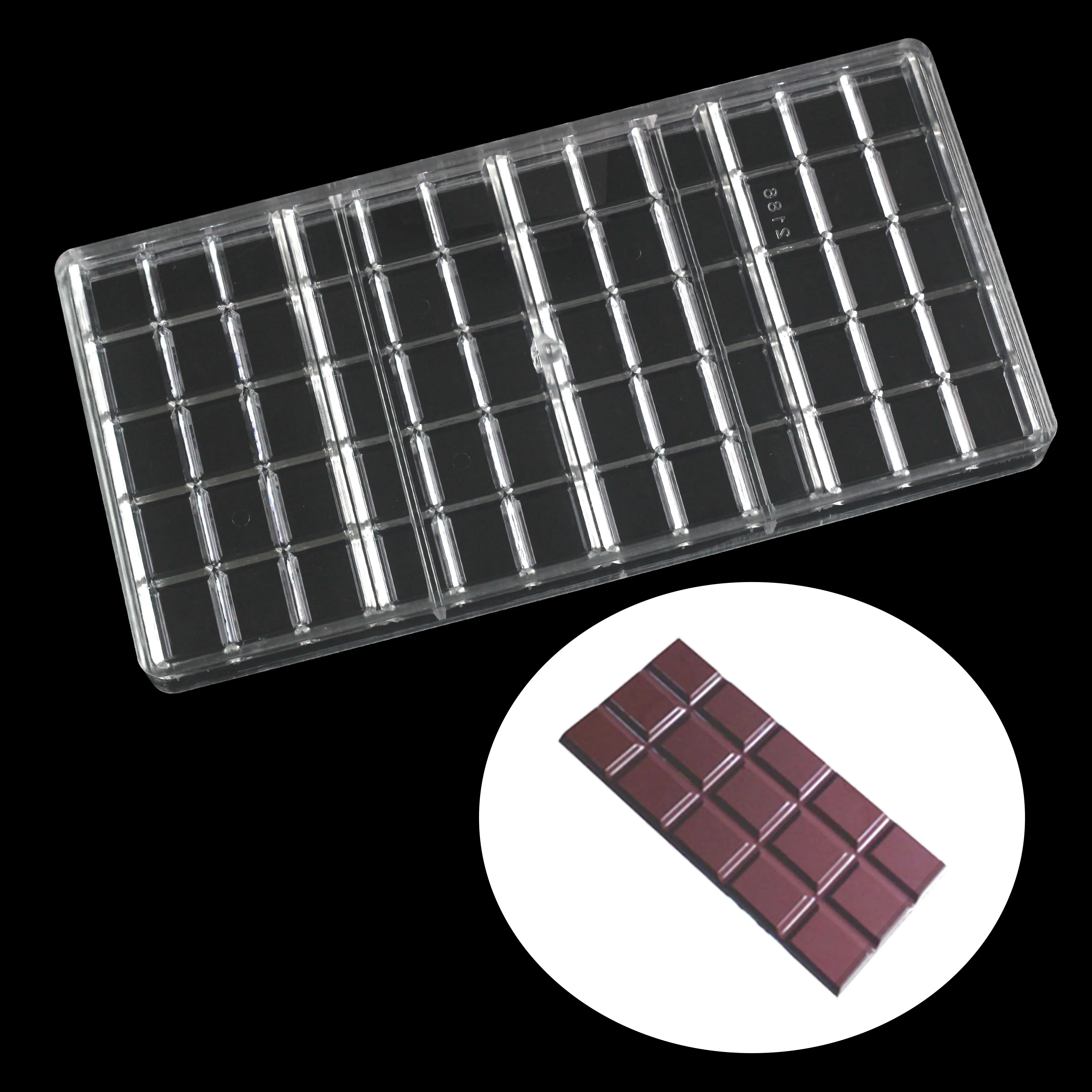 

50 г поликарбонатные формы для шоколада, Кондитерские инструменты, формы для конфет, Выпекание торта шоколадная форма