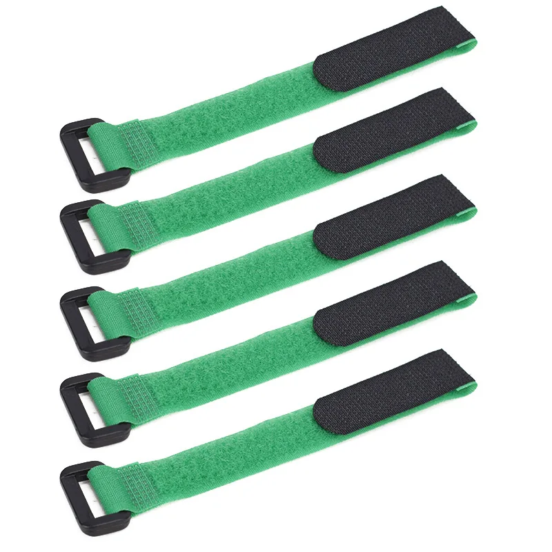 20X200mm green 5 шт./партия, держатель для руля велосипеда, держатель для велосипедного фонарика, веревка, повязки, универсальный нейлоновый липкий галстук, фиксированные элементы, Ручка велосипеда - Цвет: 20X200mm green