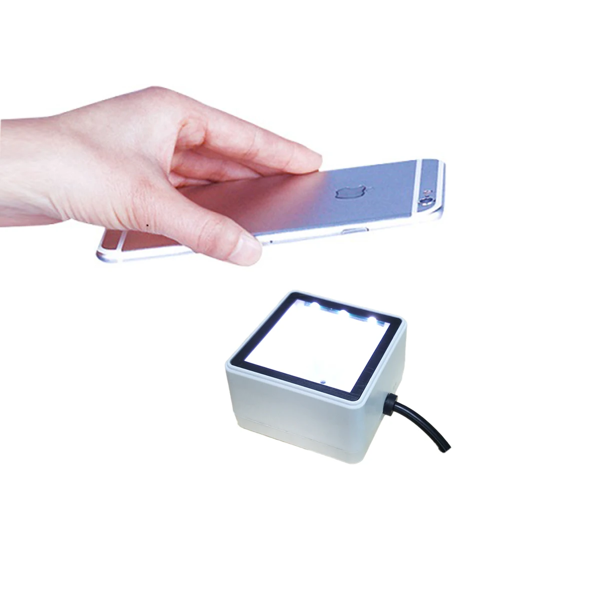 Фото TEKLEAD USB-сканер штрих-кода 2D Мини-считыватель QR-кодов Автоматический модуль сканирования для мобильных платежей Самообслуживания Кино-автомат для билетов №4