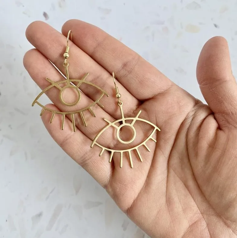 

Witch Evil Eye Earring Luck Amulet Jewelry For Gift