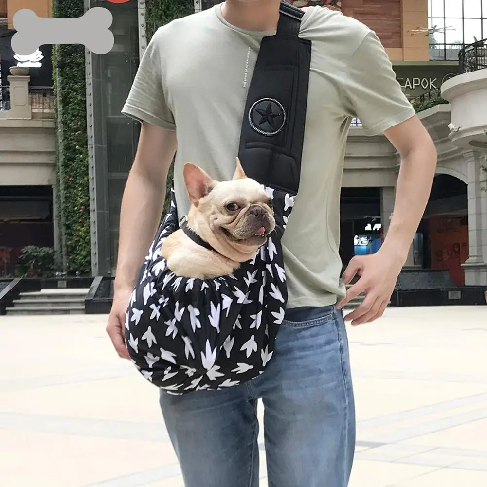 Портативный рюкзак сумка переноска на одно плечо для домашних животных кошек