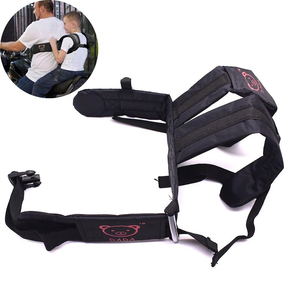 Новый Регулируемый мотоциклетный детский ремень безопасности для мальчиков и