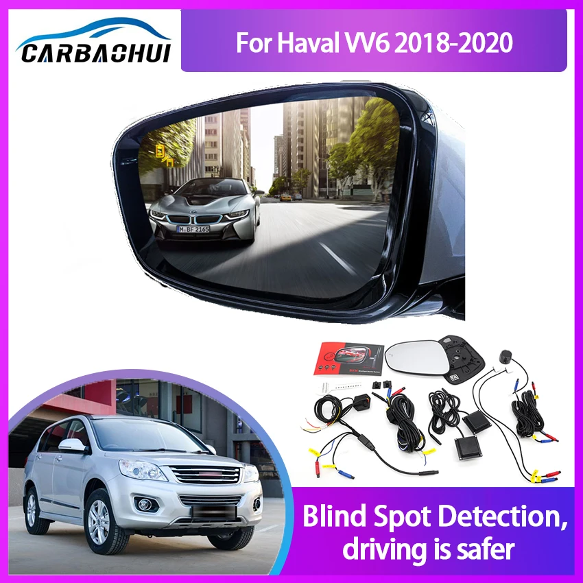 

Car BSA BSM BSD for Haval VV6 2018-2020 Blind Spot Radar Detection System Microwave Sensor Change Driving Reversing Radar Sensor