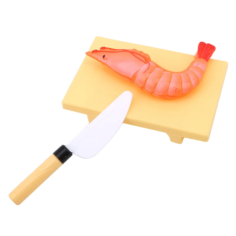 

12 Pcs Colorful Plastic Food Toy Reusable Multiple Times Of Toy micro-cut Sushi Kitchen Toys For Children