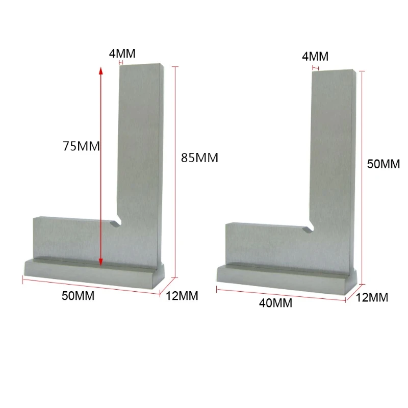 Machinist Square 90 прямоугольный инженер из закаленной стали линейка измерительный