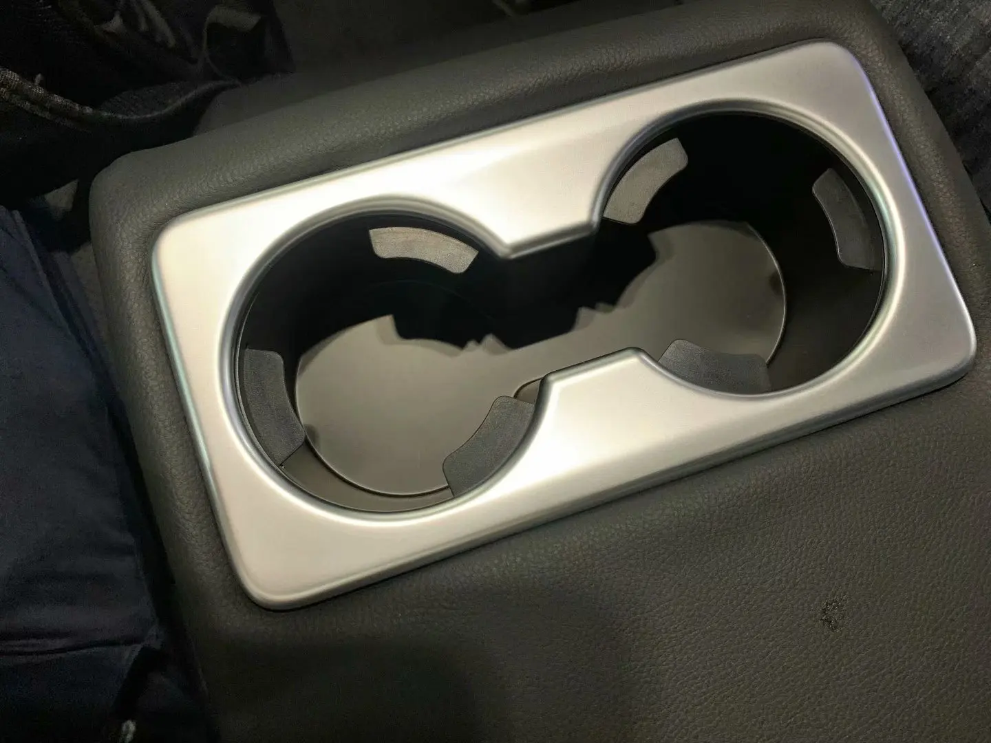 

For Mazda CX-30 CX30 2020 2021 Car Accessories Rear Seat Water Cup Holder Cover Trim Water Bowl Frame Styling