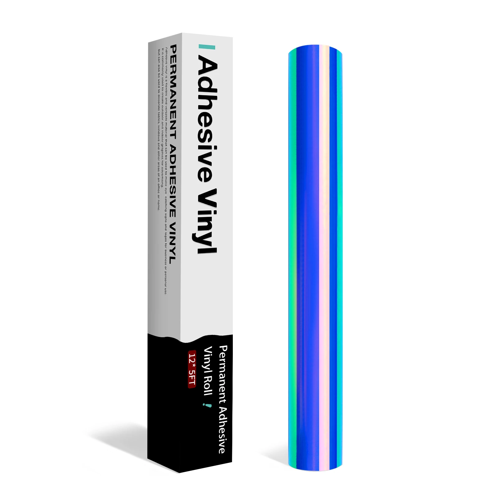 HTVRONT 12 дюймов X 5 футов/30x152 см голографический клей виниловый рулон Стикеры для